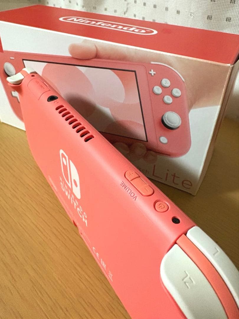 Nintendo Switch Lite ピンク 本体とソフト２つセット