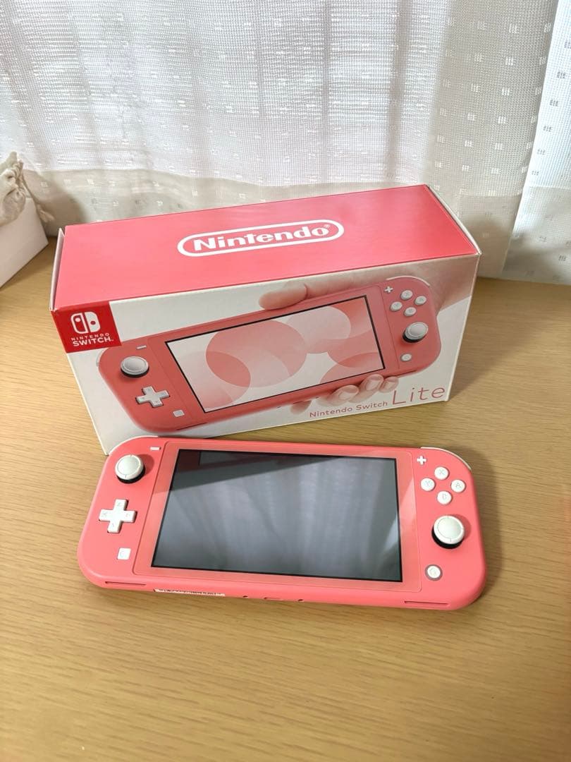 Nintendo Switch Lite ピンク 本体とソフト２つセット