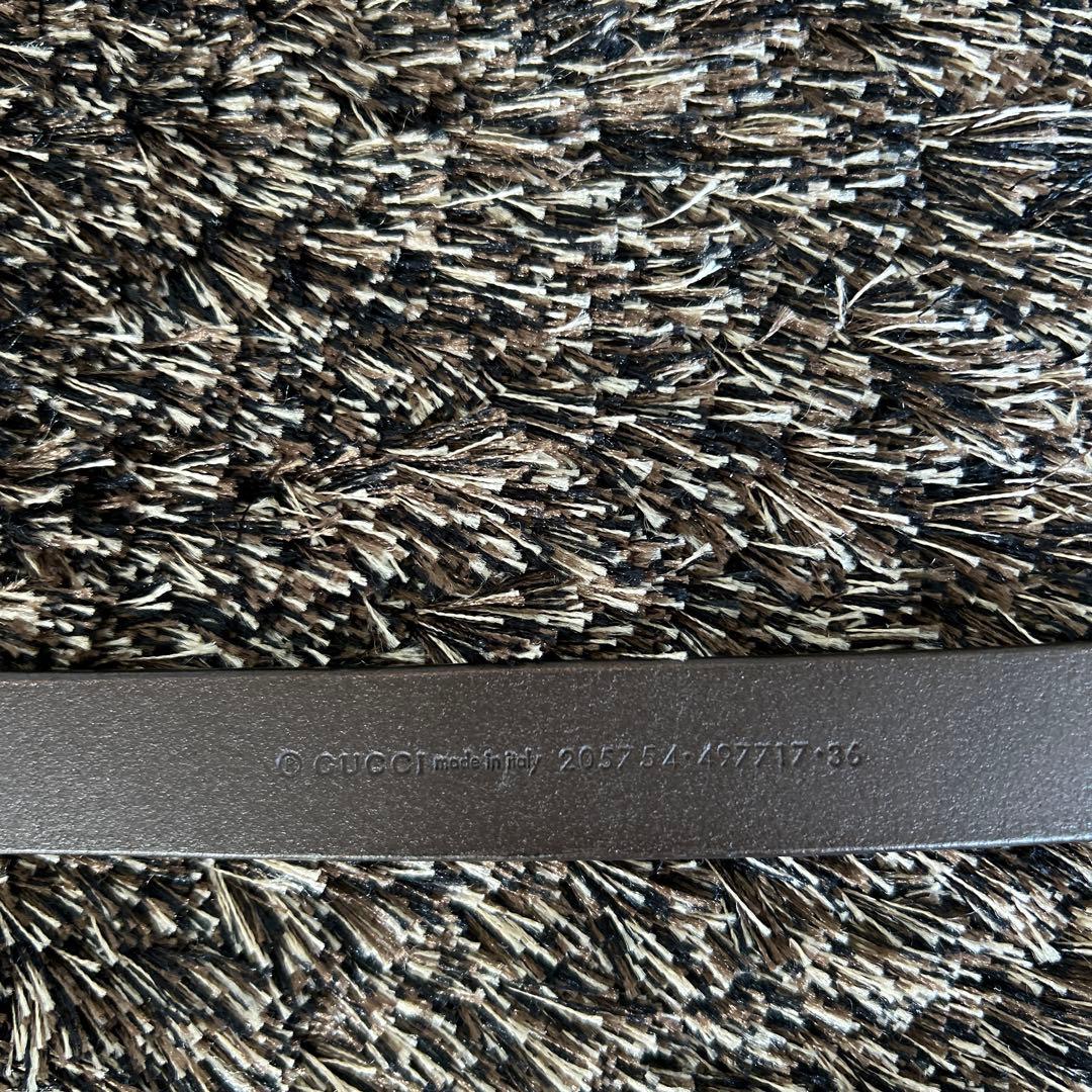 GUCCI グッチ　ベルト付ミリタリーワンピース　36サイズ