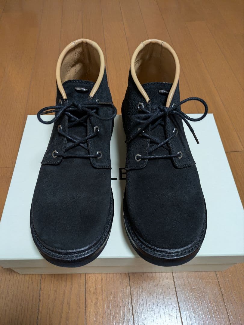 靴 OUR LEGACY CHUKKA BOOT DIM BLACK 43