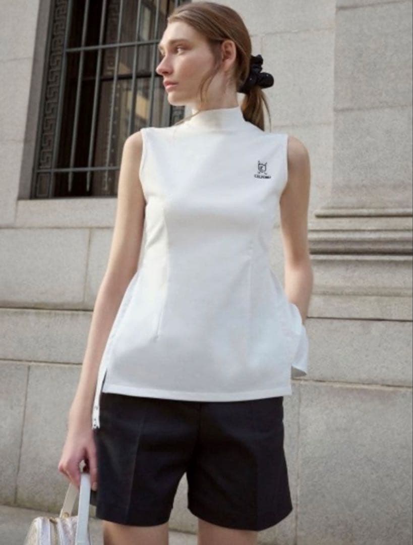 【CELFORD GOLF】　バックペプラムプルオーバー