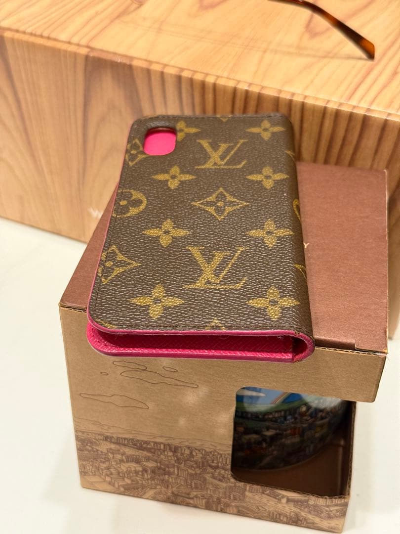 【正規品】ルイヴィトン モノグラム iPhoneX/XS内側 M.Y.刻印あり