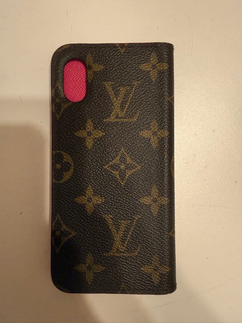 【正規品】ルイヴィトン モノグラム iPhoneX/XS内側 M.Y.刻印あり