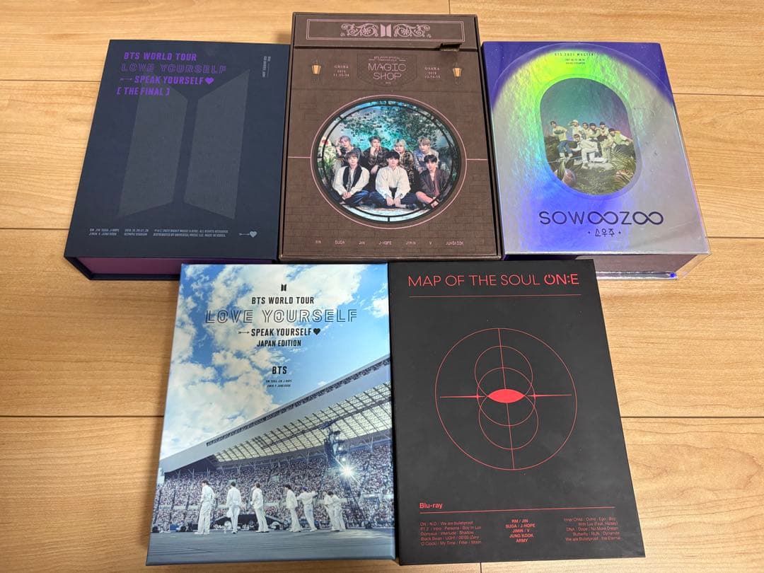 BTS ライブ DVD まとめ売り
