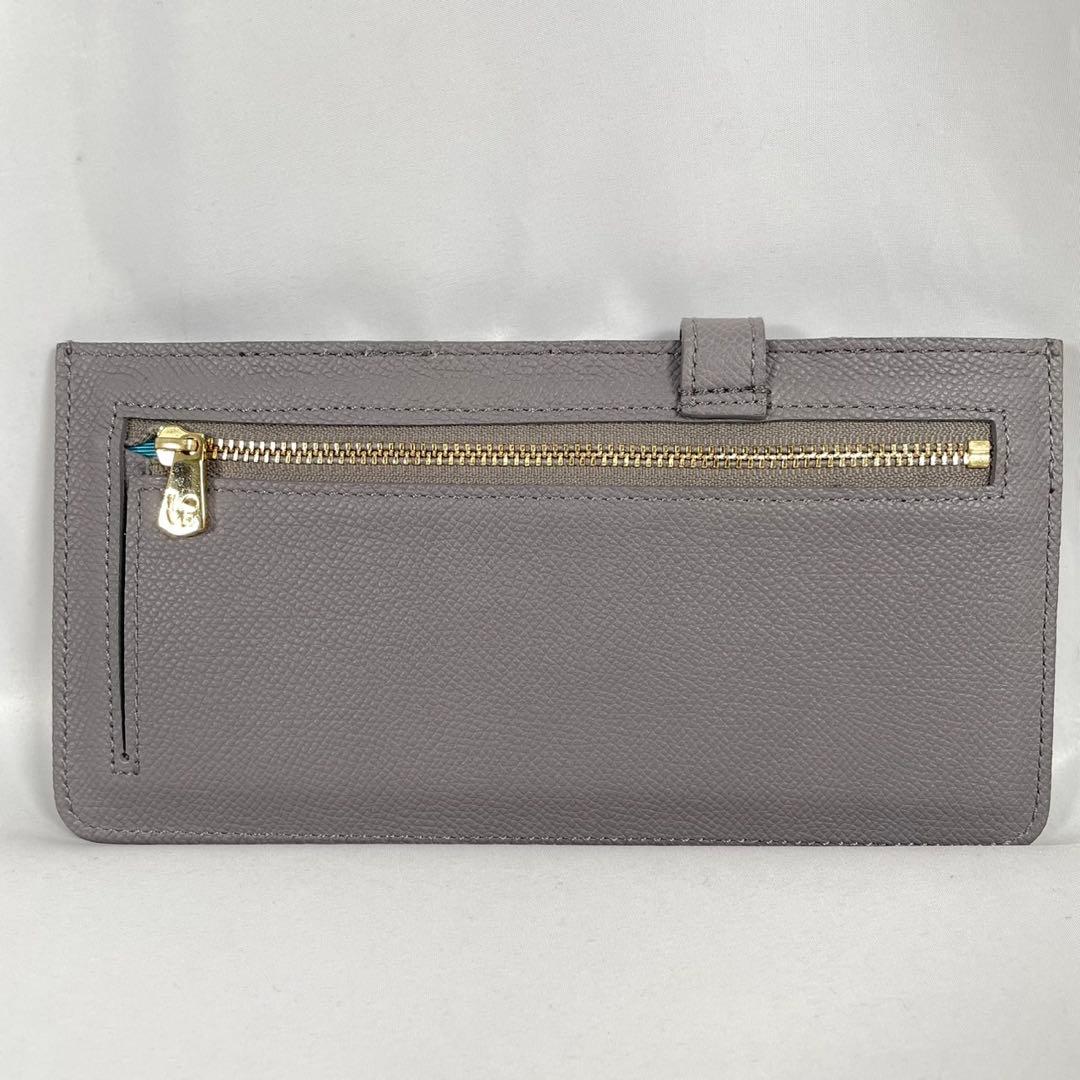 未使用 A.D.M.J エーディーエムジェー 長財布 スリムウォレット レザー