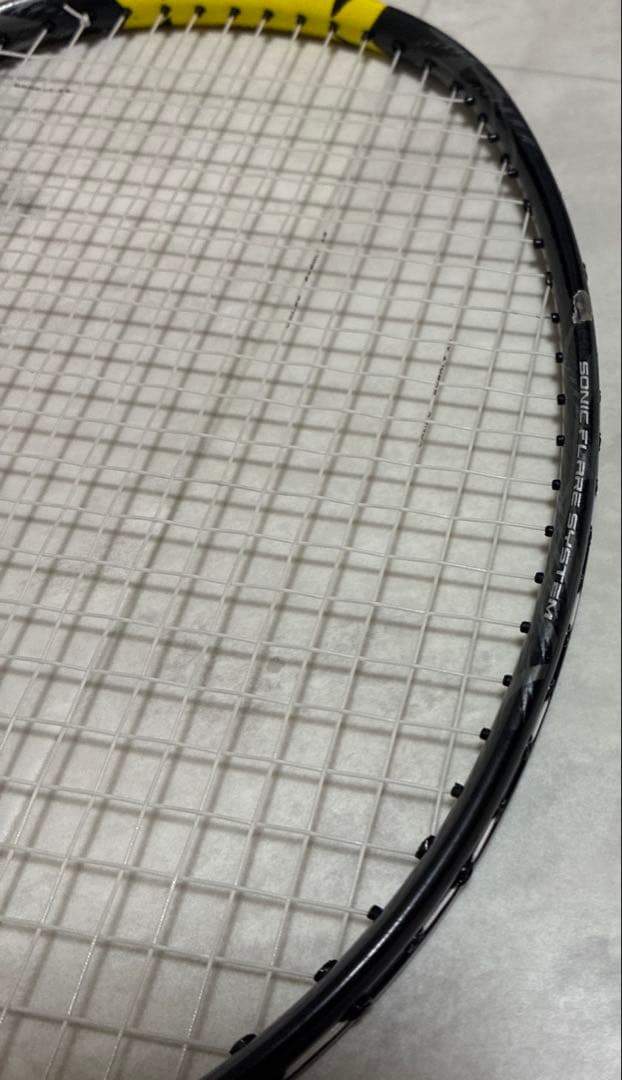 バドミントンYONEXラケットナノフレア1000game