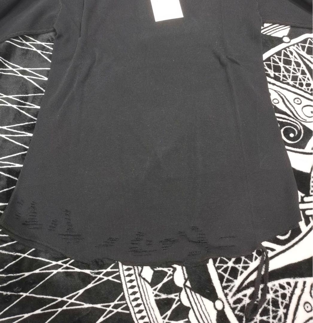 ANCELLM アンセルム ガーデン トップス カットソー Tシャツ 黒 １