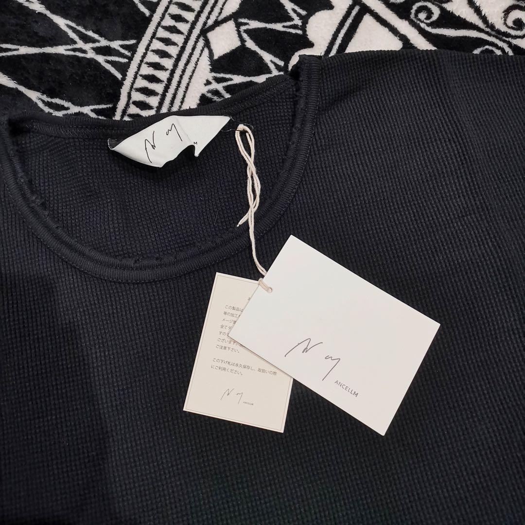 ANCELLM アンセルム ガーデン トップス カットソー Tシャツ 黒 １