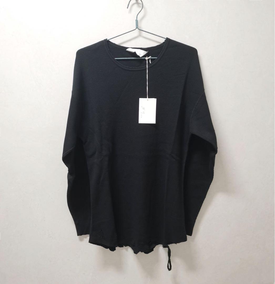 ANCELLM アンセルム ガーデン トップス カットソー Tシャツ 黒 １