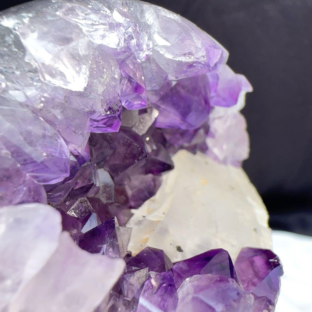 天然石ブラジル産 開口アメジスト｜天然紫水晶ジオード｜浄化・風水・インテリア