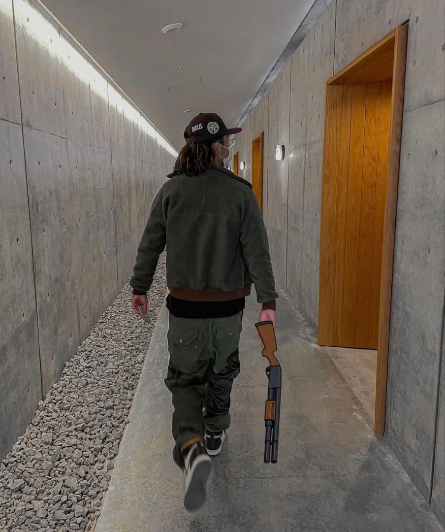 【レア】Indepict y.t ビンテージUSテント生地パンツ