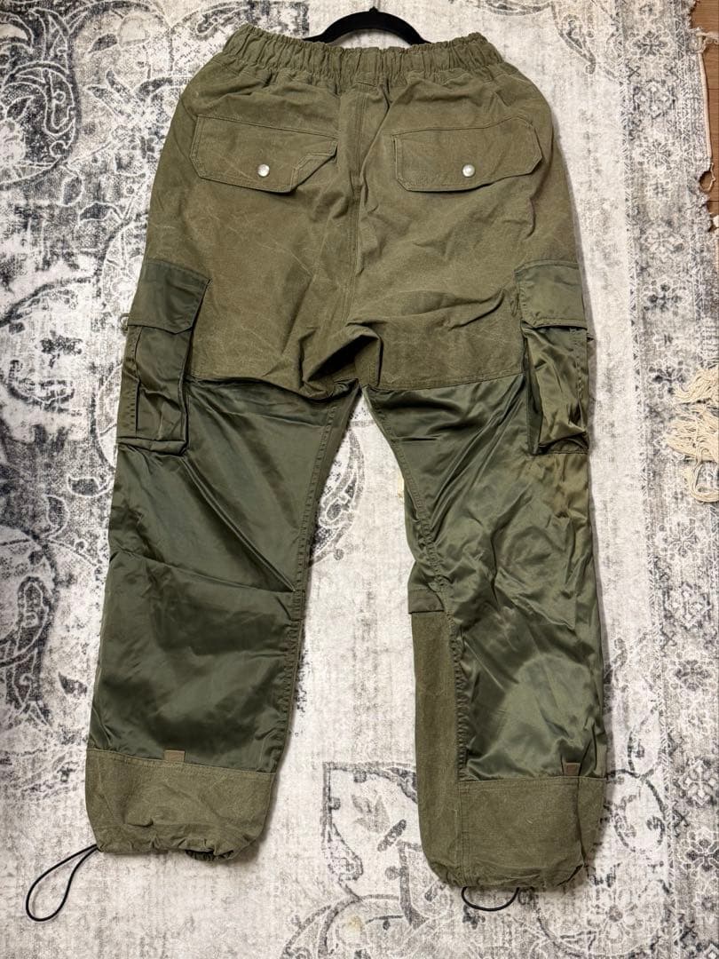【レア】Indepict y.t ビンテージUSテント生地パンツ