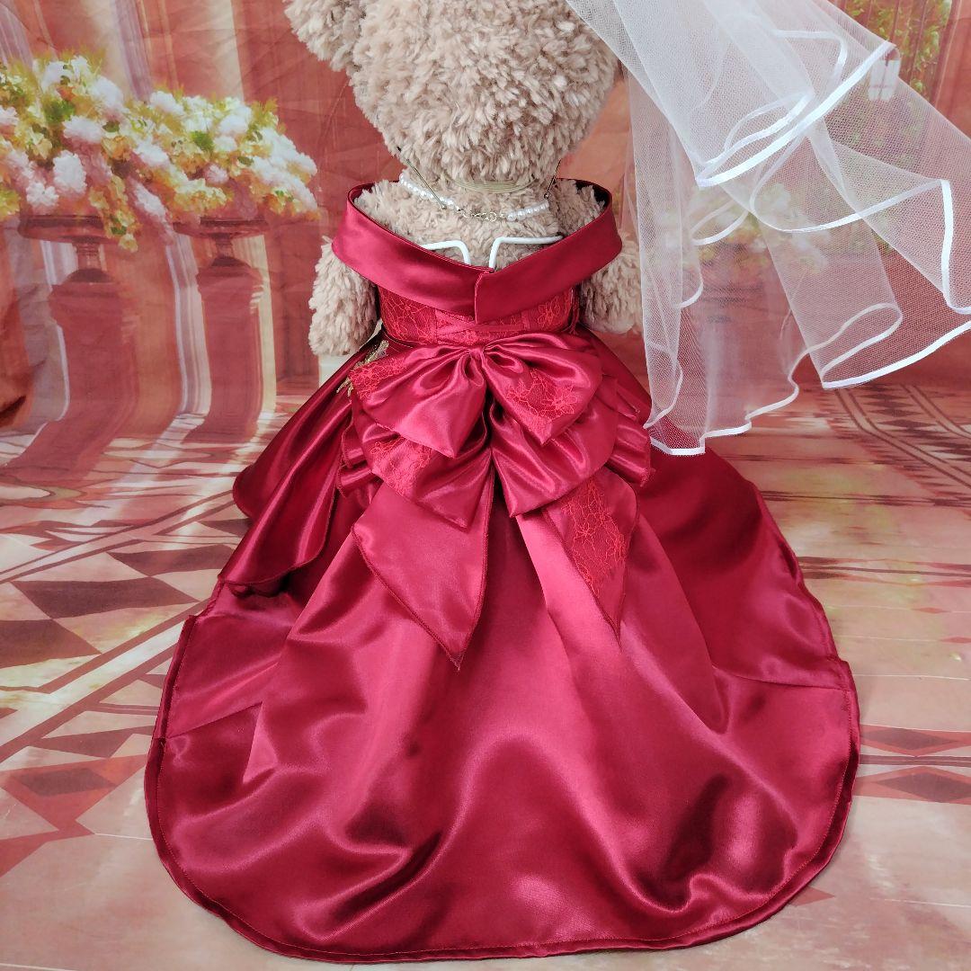 Rちゃんダッフィーシェリーメイウェディングコスチューム