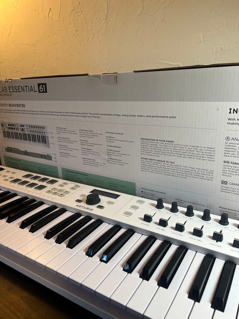 DTM・DAW ARTURIA KEYLAB ESSENTIAL 49