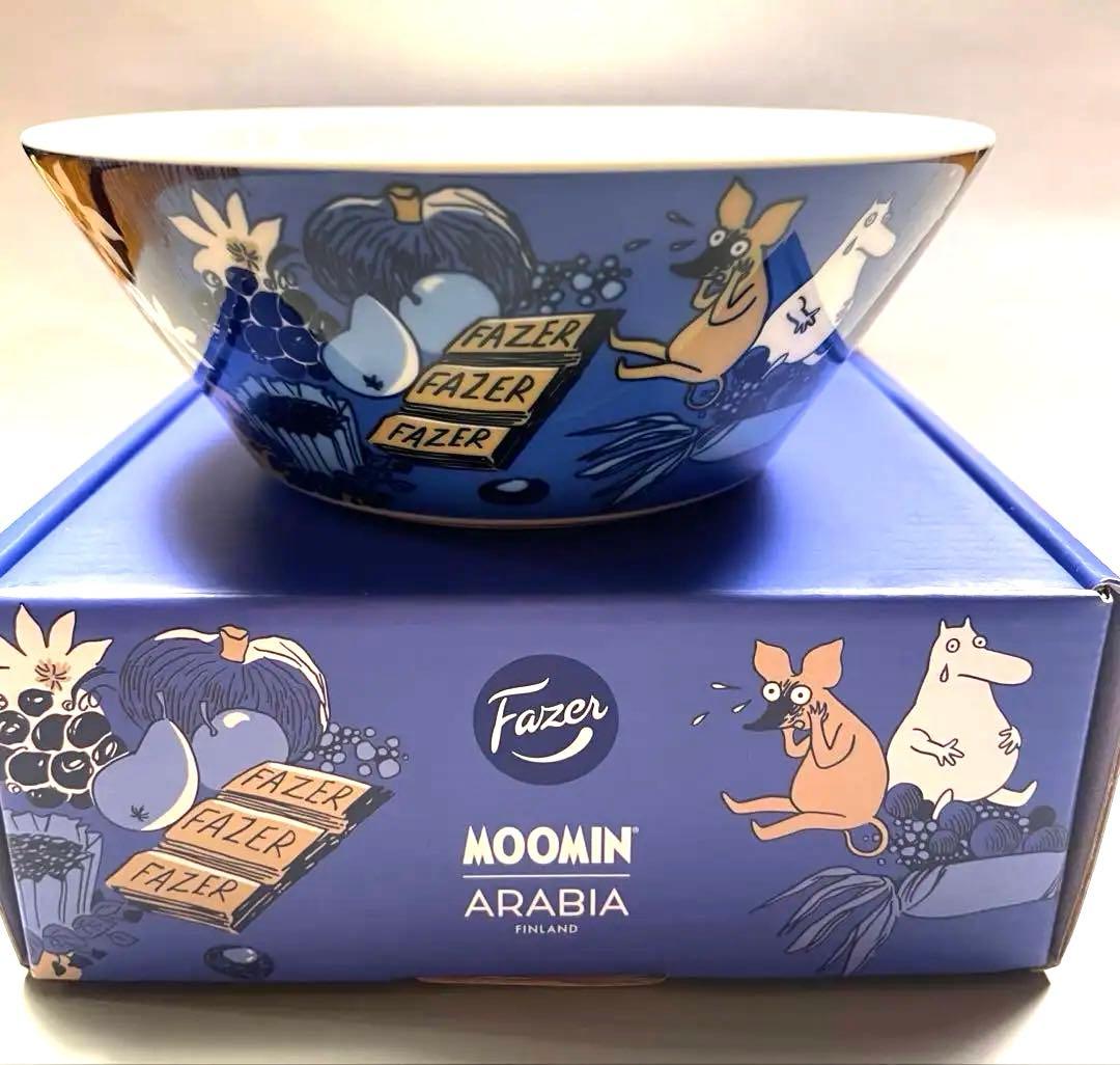 アラビア ファッツェル Moomin ムーミン 80周年 限定 ボウル