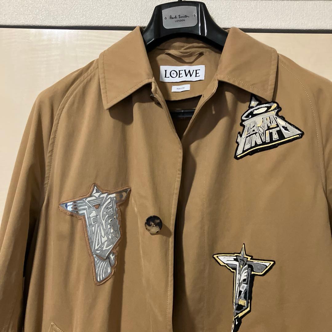 LOEWE ベージュ トレンチコート