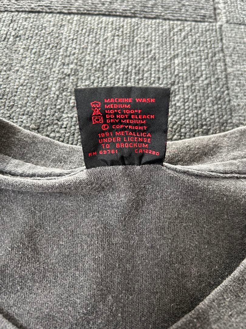 80〜90s USA製 メタリカ Ride the Lightning Tシャツ