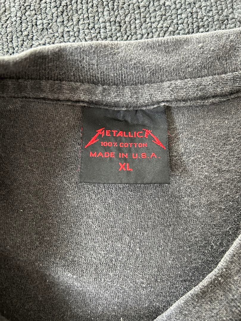 80〜90s USA製 メタリカ Ride the Lightning Tシャツ