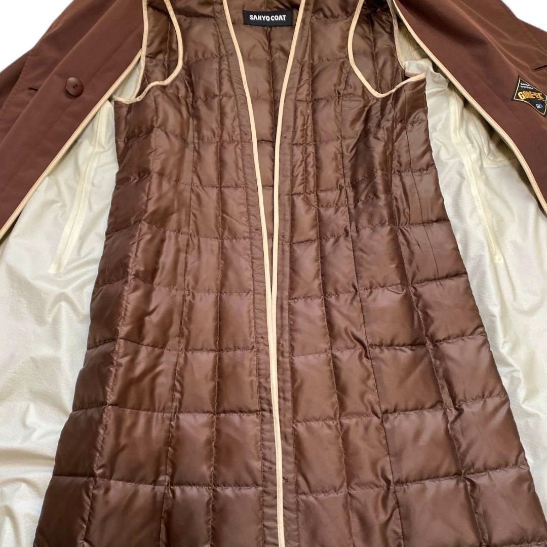 ゴアテックス SANYO COAT ダウンライナー付き レイン対応トレンチコート