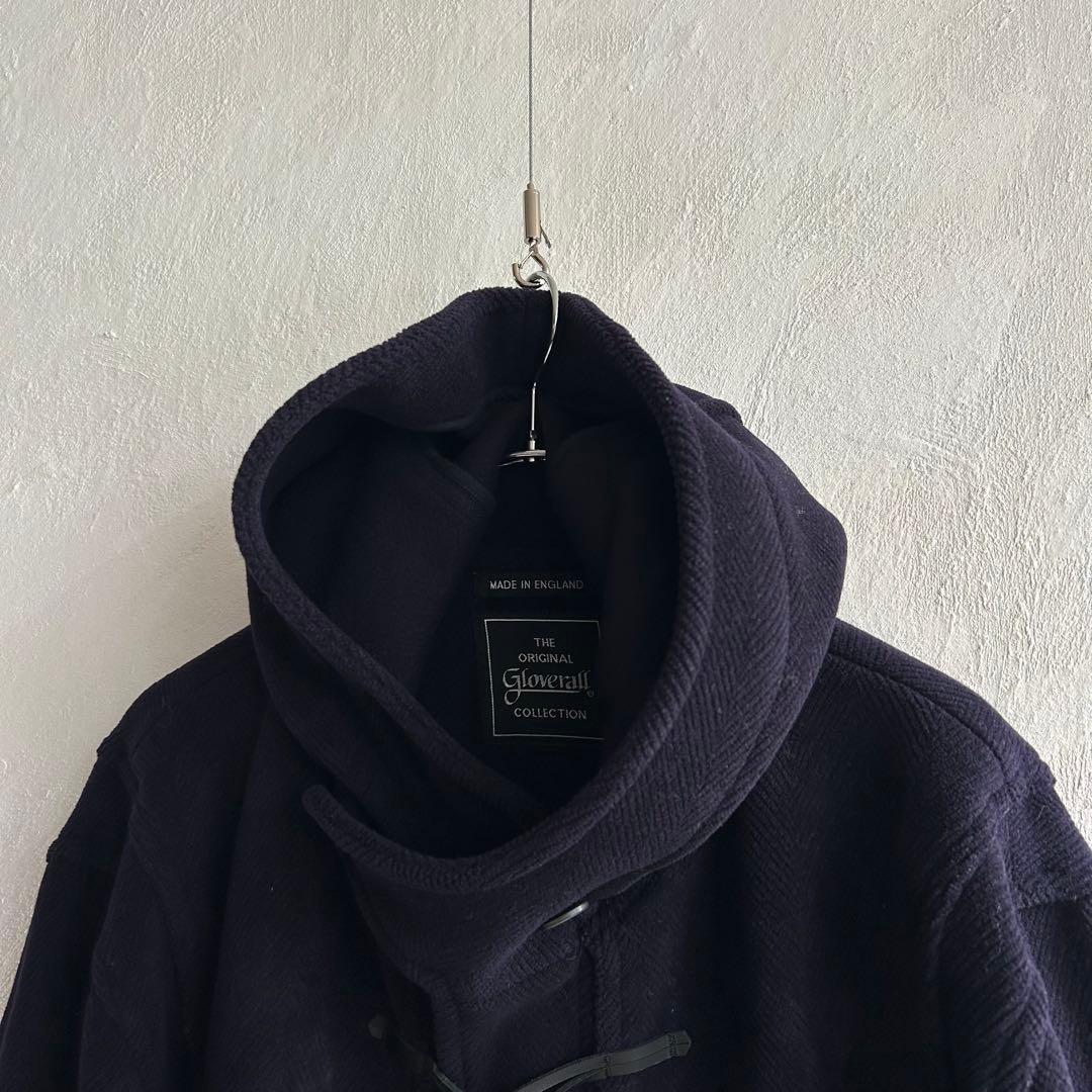 専用 GLOVERALL ニューキングストン ダッフルコート ネイビー ロング丈