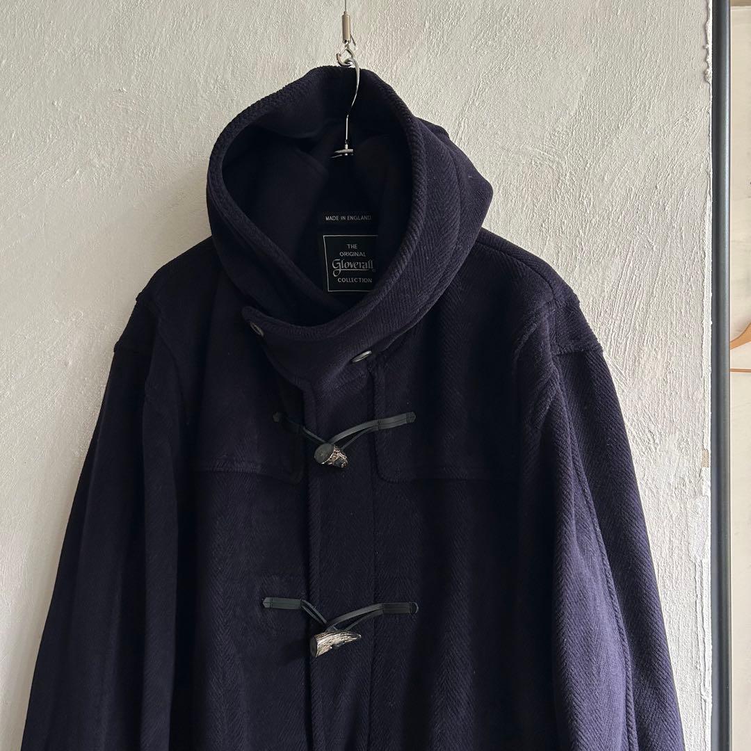 専用 GLOVERALL ニューキングストン ダッフルコート ネイビー ロング丈