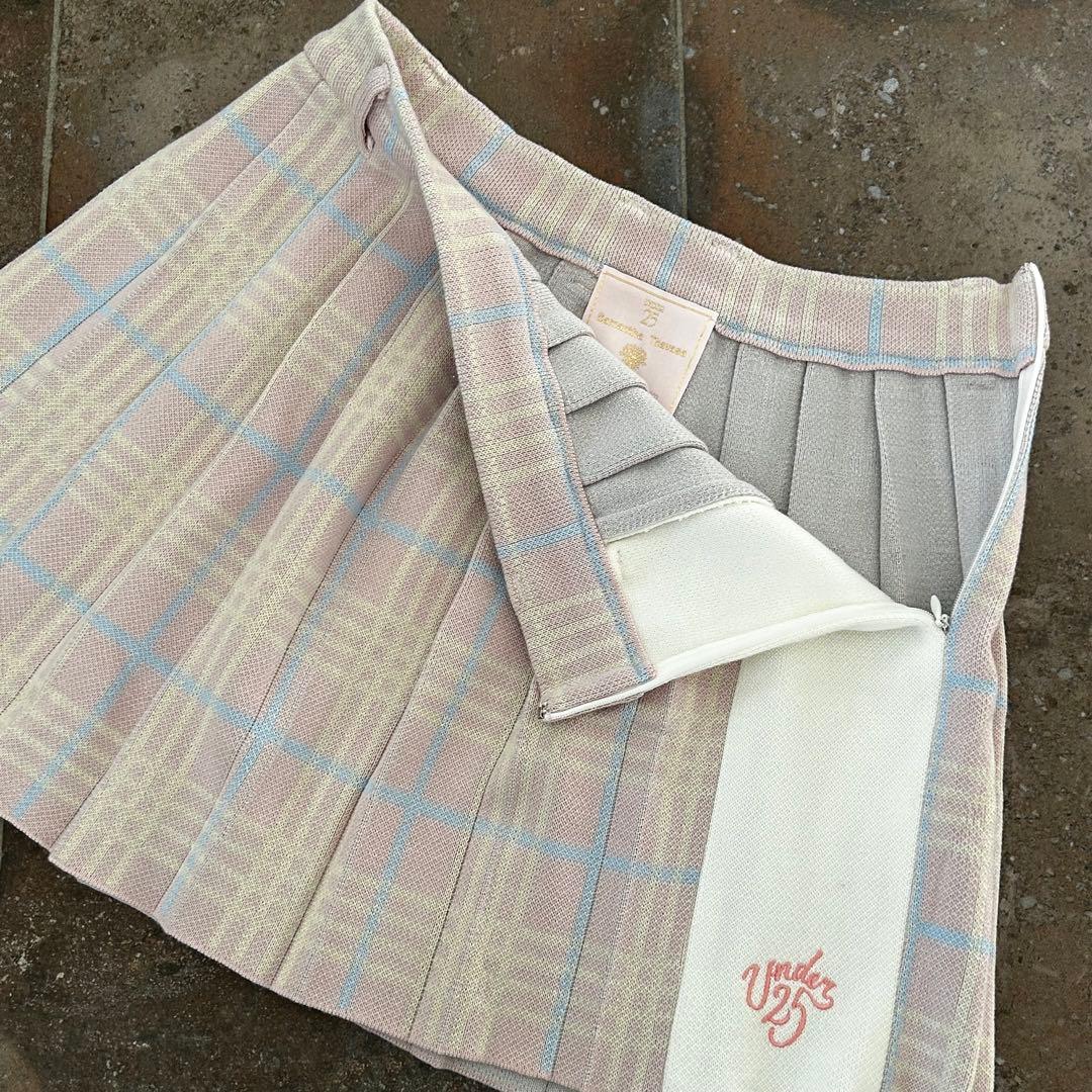 Samantha Thavasa UNDER25 セットアップ　ニット　チェック