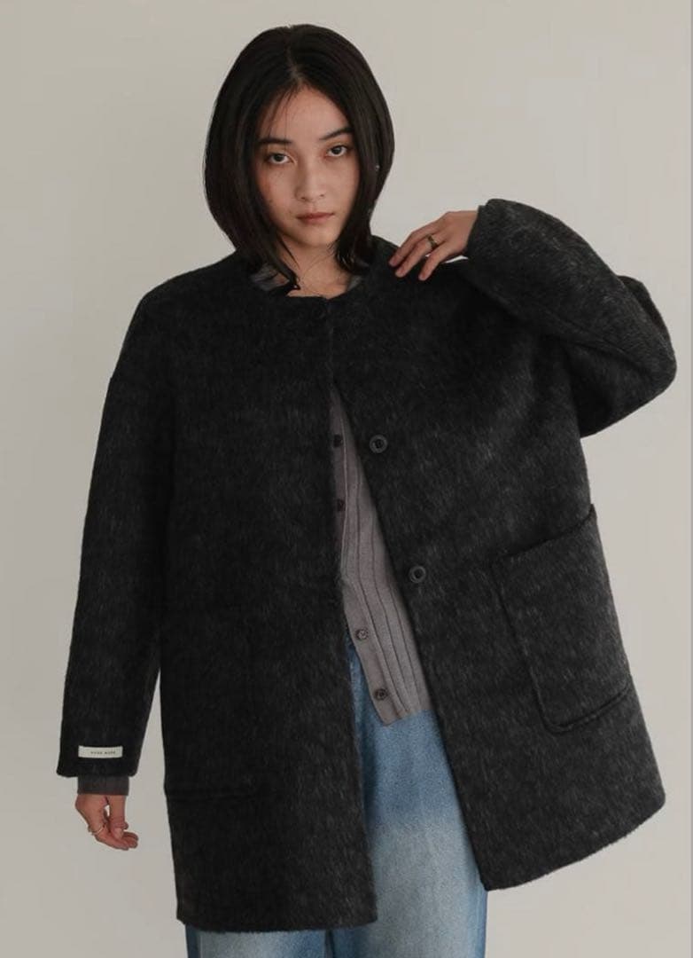 TENTO ダークグレーコート