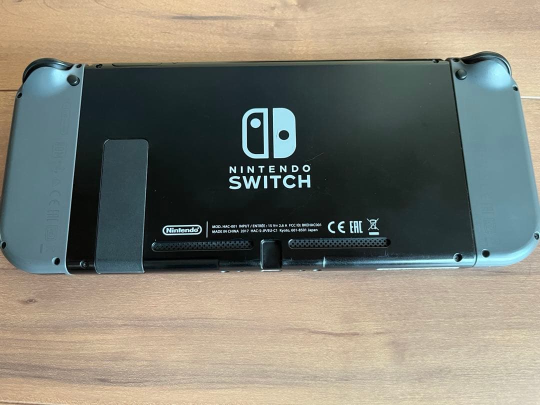 Nintendo Switch 本体 グレー ACアダプター付き