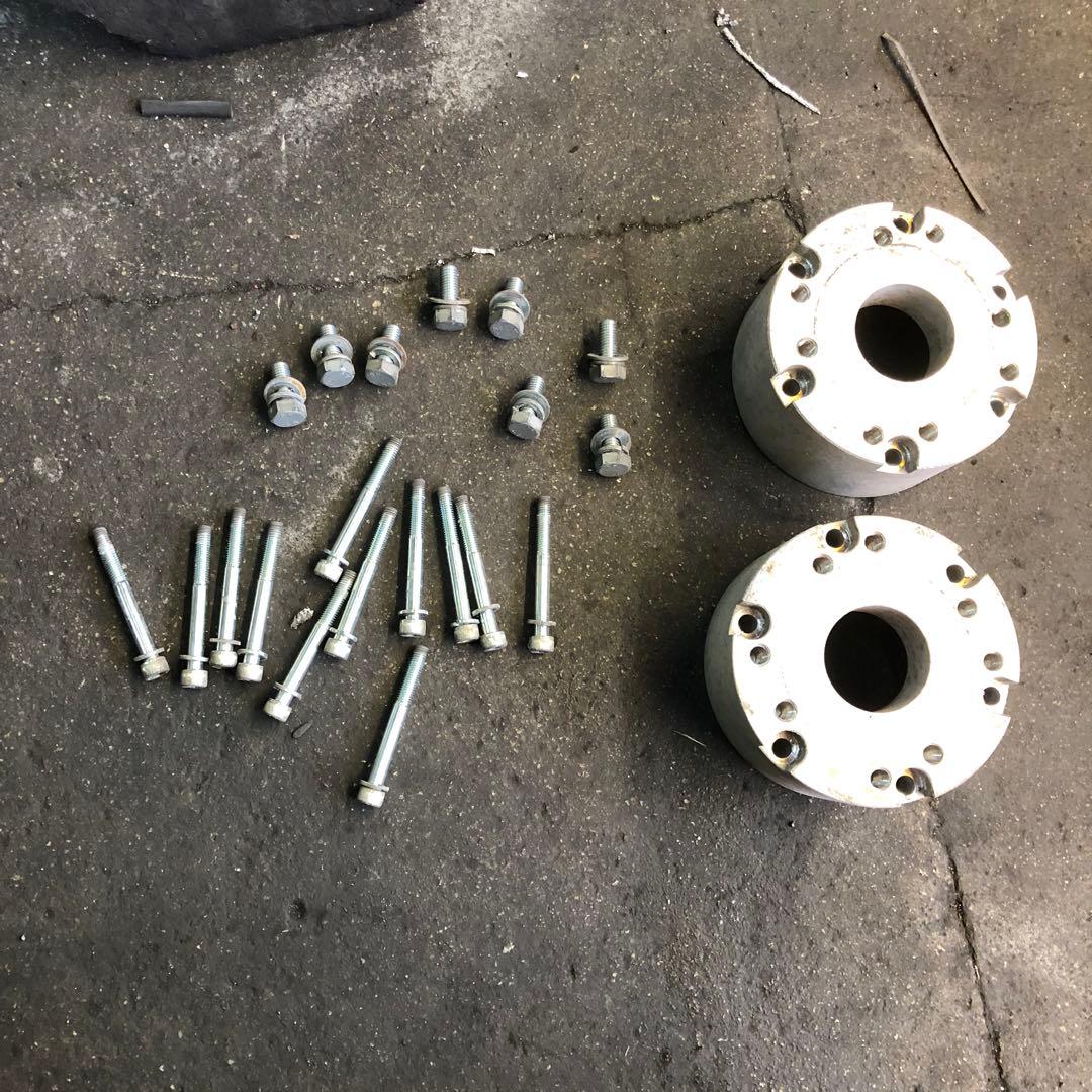 超大人気☆HONDA２サイクルジャイロ４つ穴リアホイール８インチ　スペーサー付き