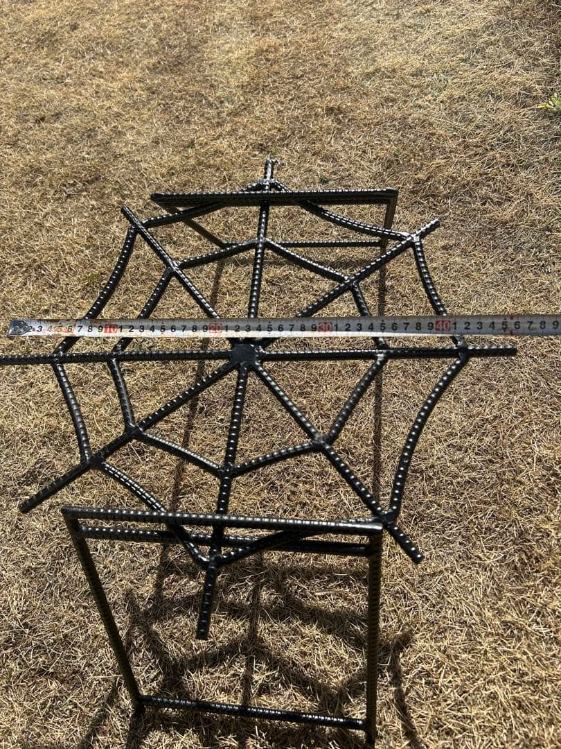 焚火ロストル　スパイダーロストル　キャンプ　BBQ