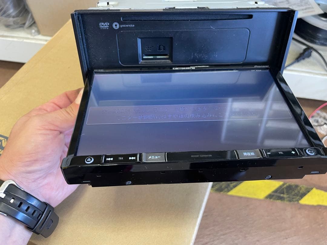 carrozzeris 8インチナビ　楽ナビ