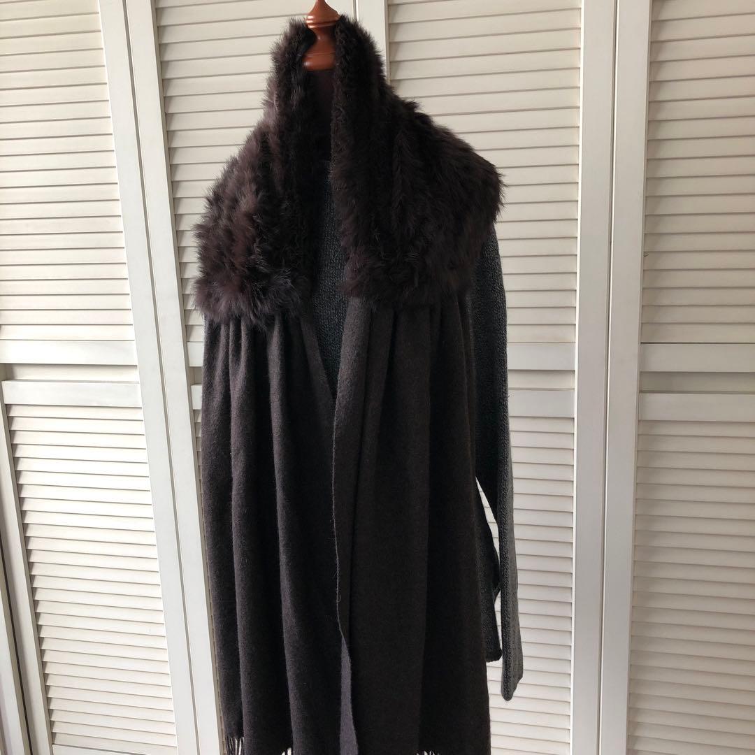 エポカ　ファーカシミアストール