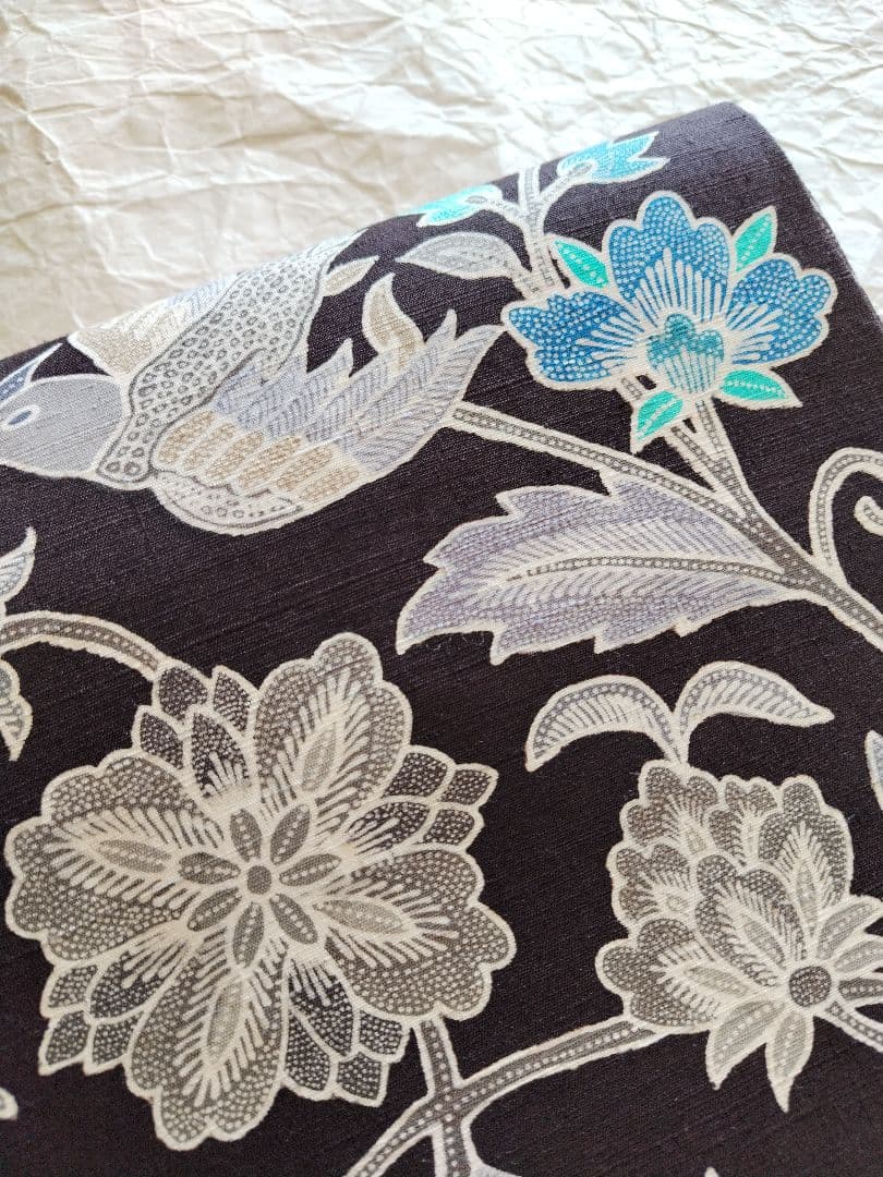 おたかやん　バティックテイスト　紬地　作家物　九寸名古屋帯