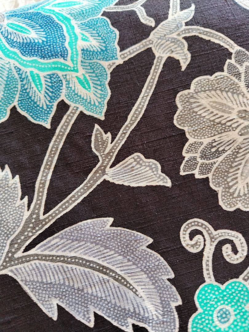 おたかやん　バティックテイスト　紬地　作家物　九寸名古屋帯