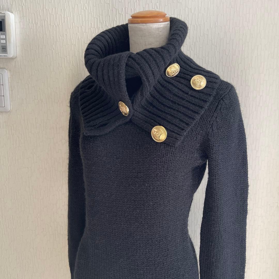 d.i.a/背中空きニットワンピース