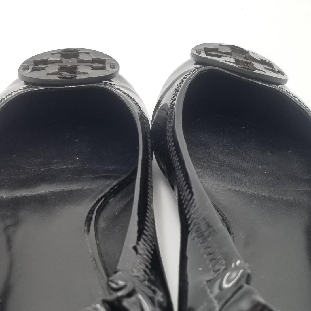 美品 Tory Burch トリーバーチ パンプス バレエシューズ ローヒール