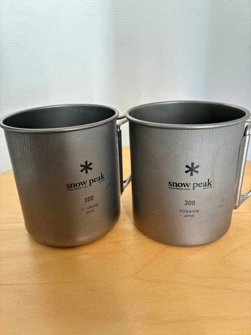  peak チタン マグカップセット 450ml 300ml 220ml