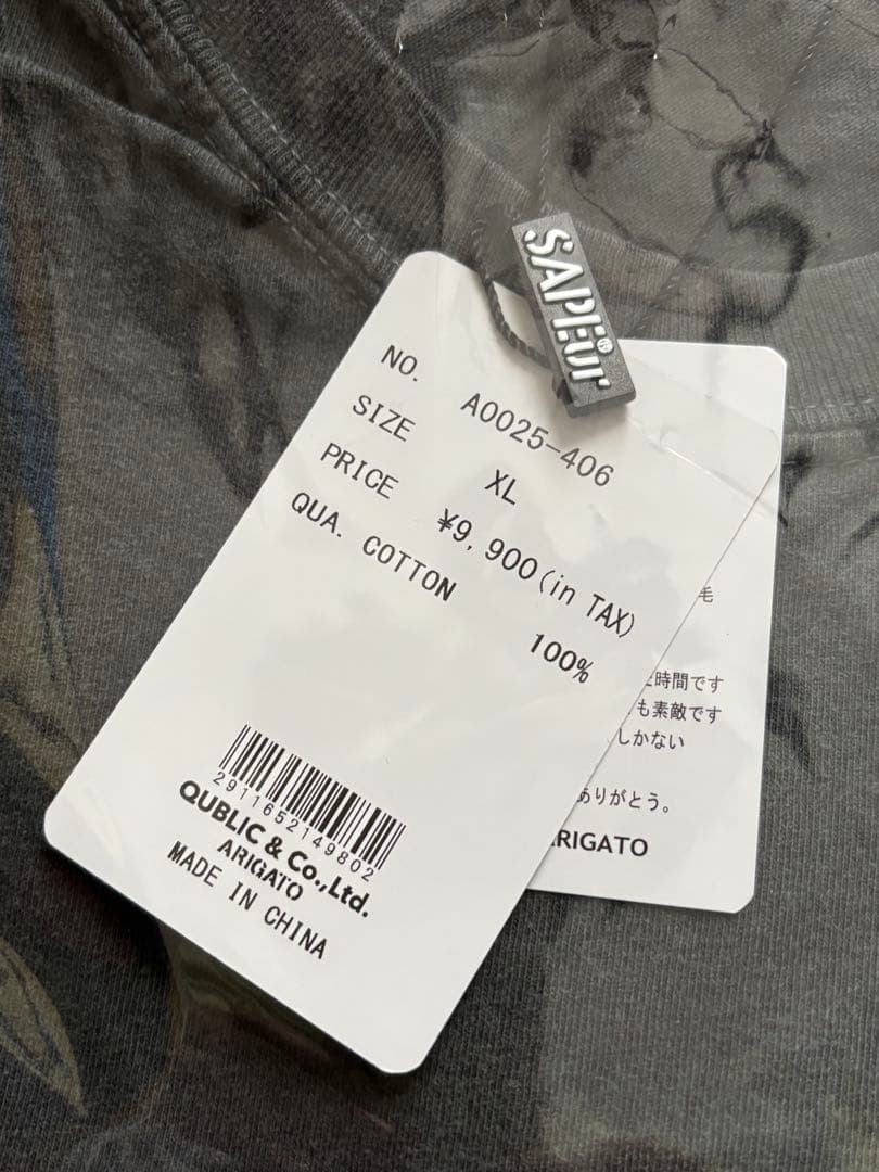 【10thアニバーサリー】SAPEur 10周年記念 長袖ロッドマンカットソー