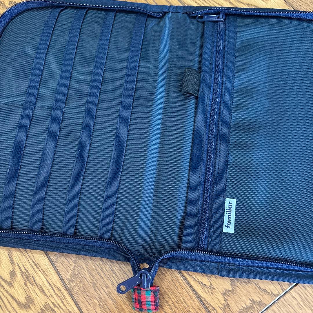 familiar 母子手帳ケース クマ刺繍