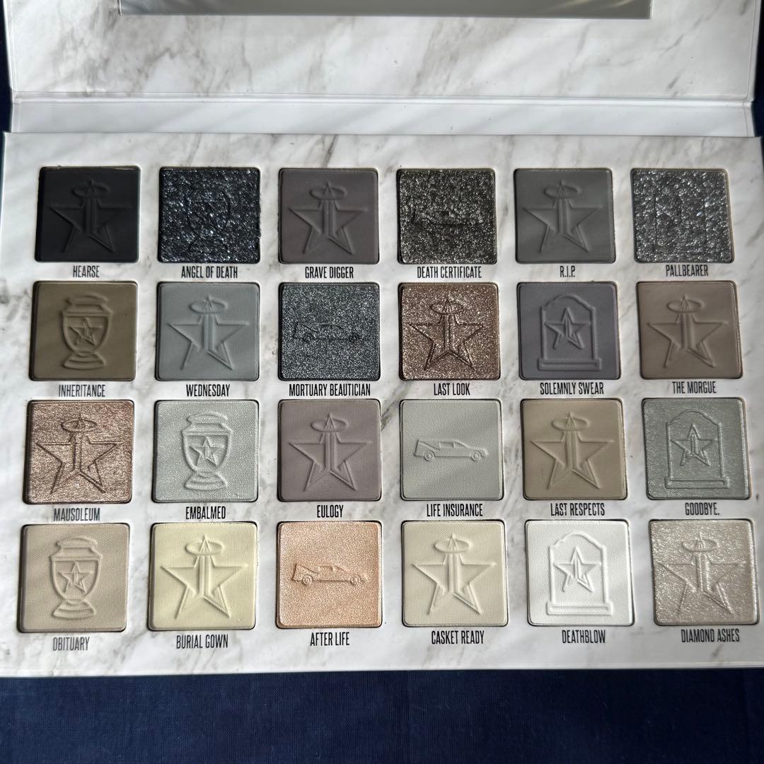 【Jefreestar】CREMATED アイシャドウパレット