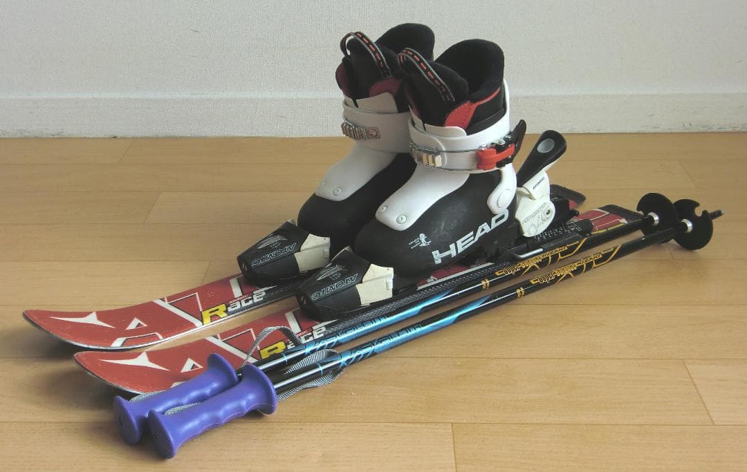 ■■1月限定■送料無料■希少サイズ■子供用スキーセット■板70靴15.5■■