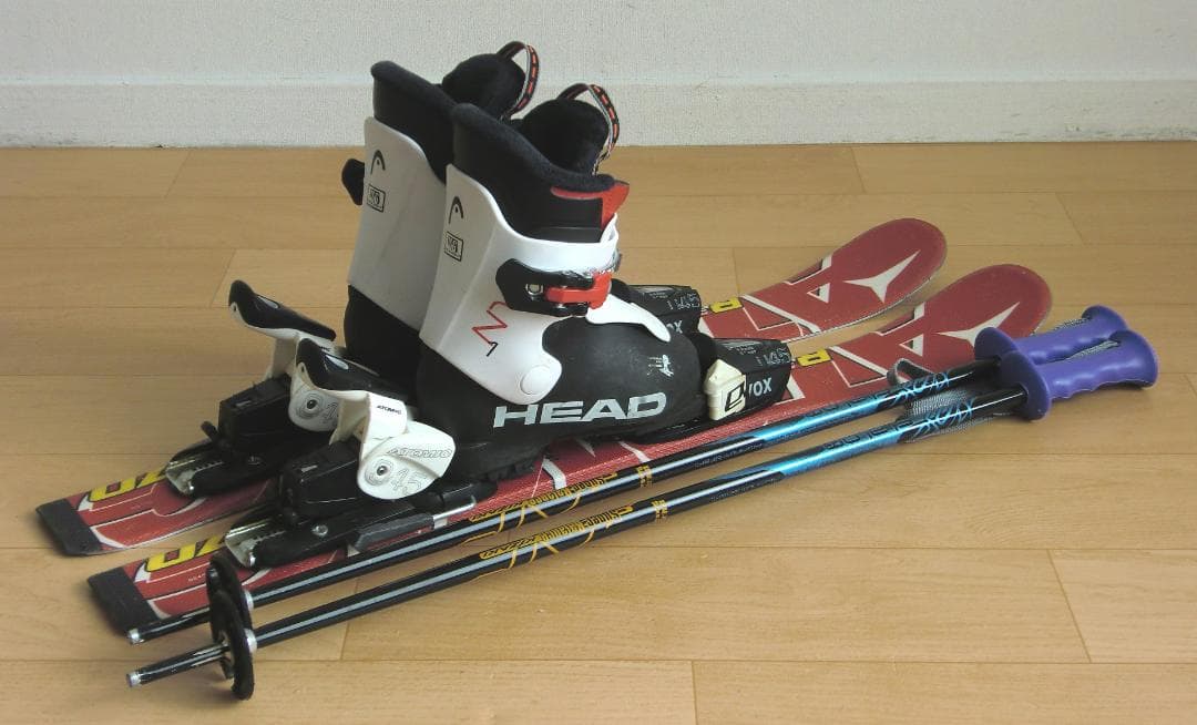 ■■1月限定■送料無料■希少サイズ■子供用スキーセット■板70靴15.5■■