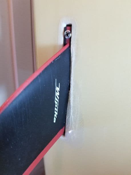 サーフィン ボード    板/フィン4本折れ無し/パッド付き