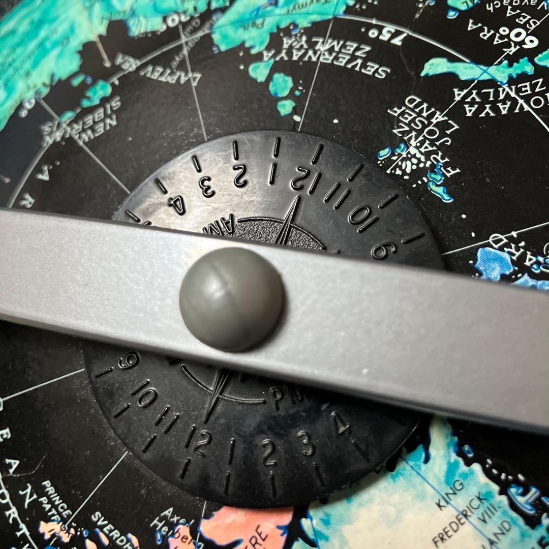 ビンテージ地球儀 ブラックオーシャン REPLOGLE アメリカ買付品70年代