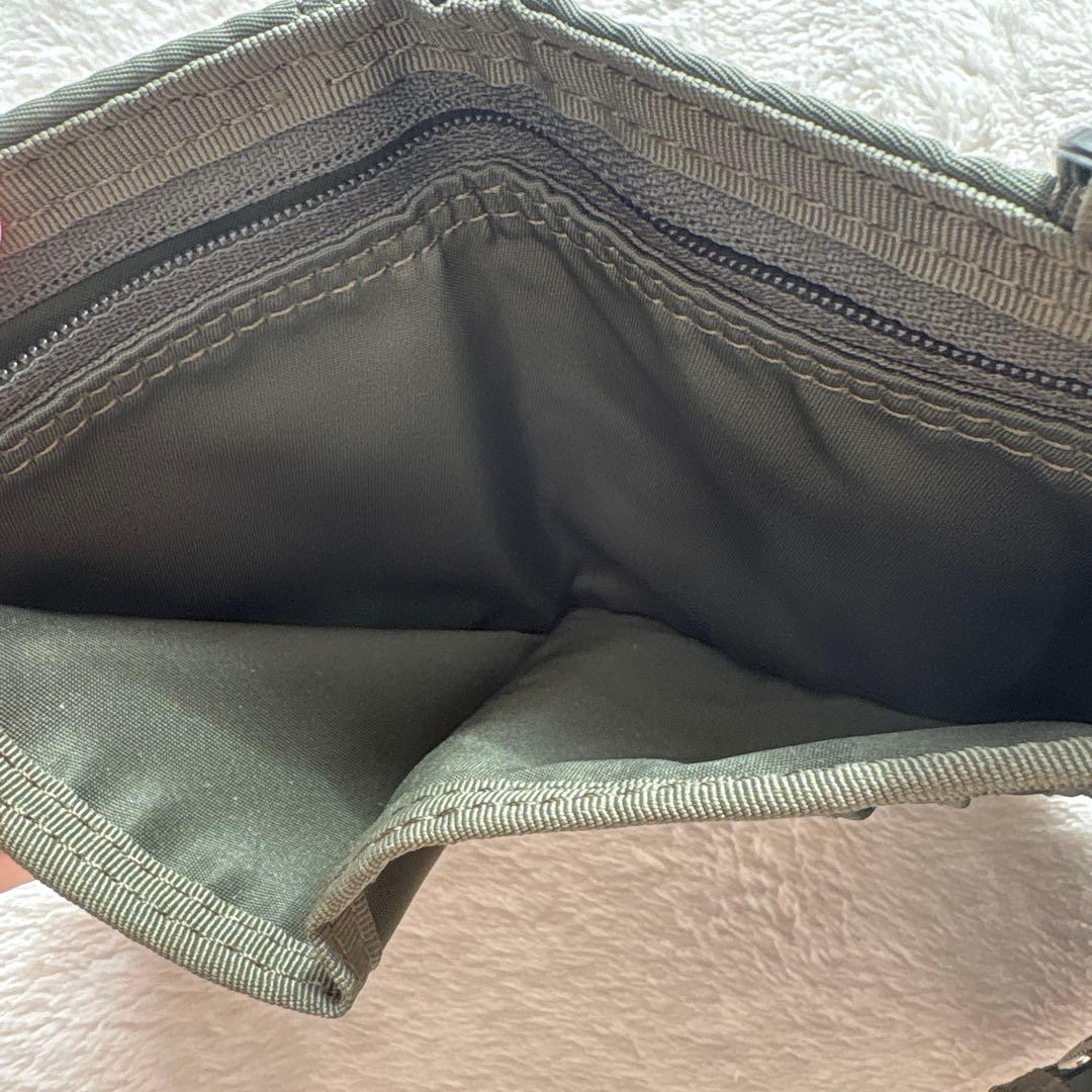 本日限り断捨離中PORTER×TOGAコラボ　三つ折り財布　カーキ