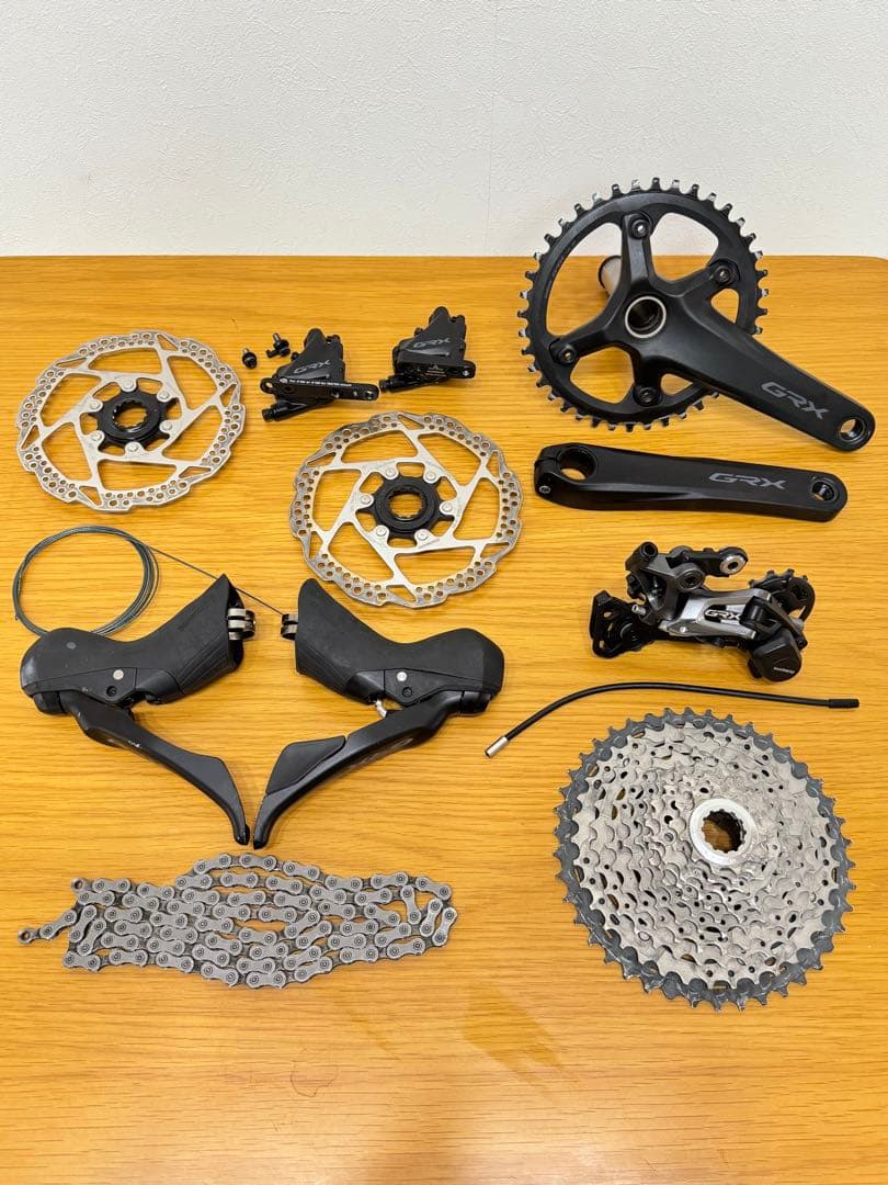 シマノGRX グループセット 1x11速 ディスクブレーキ