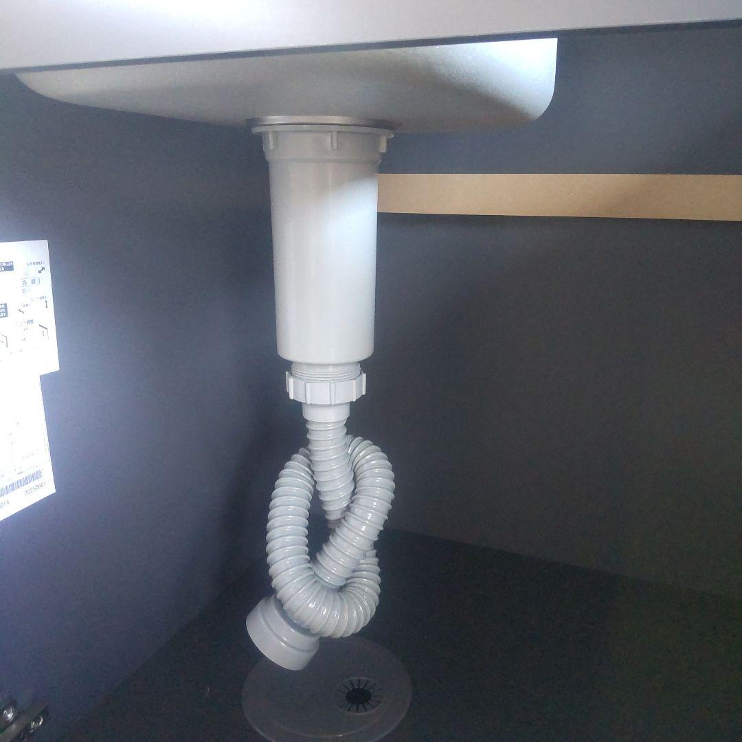 onedo シンク付きキッチンカウンター ホワイト・ブルー