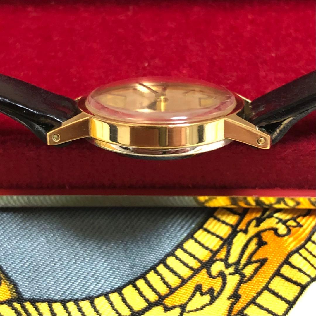 80s オメガ OMEGA レディース 手巻 ジュネーブ 箱 稼働品 ベルト交済