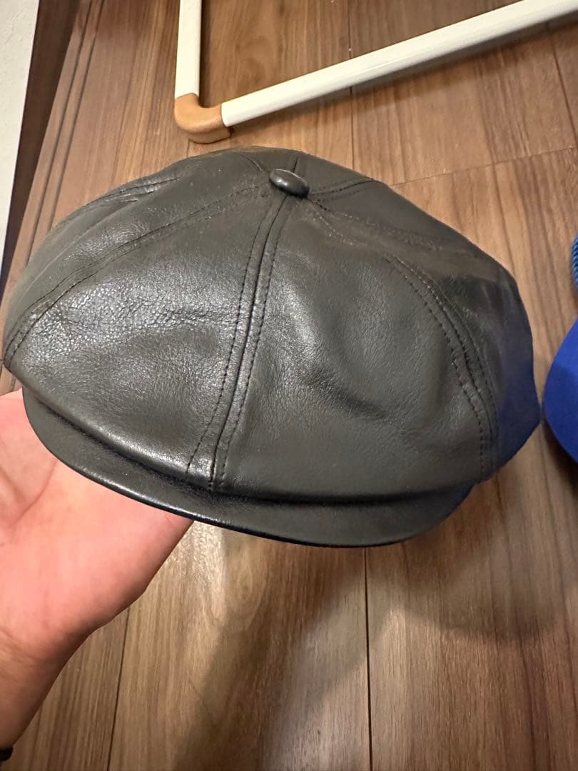 Cale Supply Co. レザーキャスケット　ハンチング