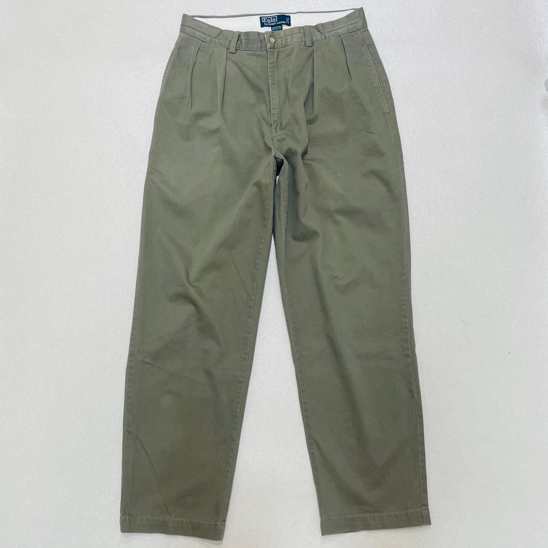 Polo by Ralph Lauren 90's 2タック チノ パンツ